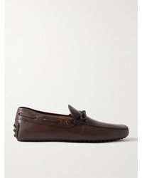 Tod's - City Gommino Leather Driving Shoes - Lyst