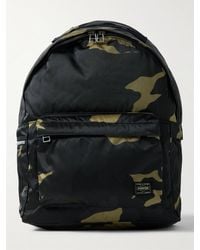 Porter-Yoshida and Co - Counter Shade Daypack Rucksack aus Nylon mit Mesh-Einsätzen und Camouflage-Print - Lyst