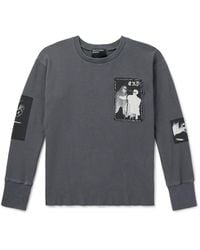 Enfants Riches Deprimes - Logo-Appliquéd Waffle-Knit Cotton-Jersey T-Shirt - Lyst