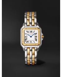 Cartier - Panthère De Large 42Mm 18-Karat And Steel Watch, Ref. No. W2Pn0016 - Lyst