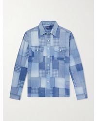 Polo Ralph Lauren - Patchwork Cotton Shirt - Lyst