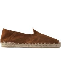 Castañer - Collapsible-heel Suede Espadrilles - Lyst