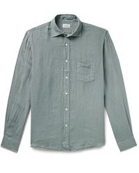 Hartford - Paul Pat Linen Shirt - Lyst