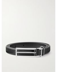 Tom Ford - 3cm Full-grain Glossed-leather Belt - Lyst