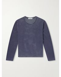 Our Legacy - Double Lock Brushed Cotton-Jersey Sweatshirt - Lyst