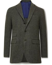 Sid Mashburn - No. 3 Herringbone Wool-tweed Blazer - Lyst