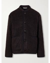 A Kind Of Guise - Yebra Brushed Virgin Wool-Blend Felt Jacket - Lyst