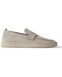 Officine Creative - Herbie Suede Loafers - Lyst