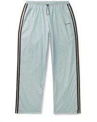 adidas Originals - Wales Bonner Striped Crochet-trimmed Recycled-shell Track Pants - Lyst