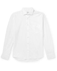 Hartford - Paul Pat Cotton-Twill Shirt - Lyst