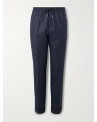 Paul Smith - Tapered Wool-Blend Drawstring Suit Trousers - Lyst