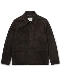 Valstar - Paul Padded Suede Jacket - Lyst