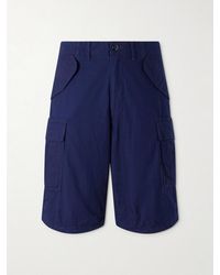 Beams Plus - Straight-Leg Cotton-Ripstop Cargo Shorts - Lyst