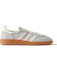 adidas Originals - Handball Spezial Leather-trimmed Suede Sneakers - Lyst