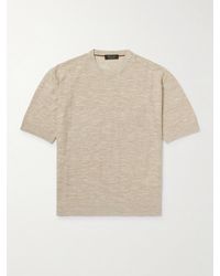 Loro Piana - Tori Linen And Silk-Blend T-Shirt - Lyst