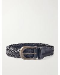 WTAPS - 3Cm Braided Leather Belt - Lyst