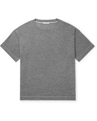 The Row - Nico Oversized Cashmere And Silk-Blend T-Shirt - Lyst