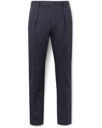 Paul Smith - Slim-fit Stretch-cotton Suit Trousers - Lyst