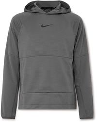 Nike - Logo-print Dri-fit Fleece Hoodie - Lyst