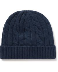 Loro Piana - Cable-knit Baby Cashmere Beanie - Lyst