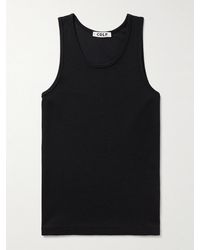 CDLP - Ribbed Stretch Lyocell And Cotton-blend Tank Top - Lyst