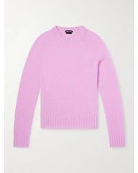 Tom Ford - Brushed Cashmere Sweater - Lyst