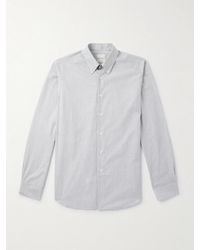 Paul Smith - Gestreiftes Hemd aus Baumwolle mit Button-Down-Kragen - Lyst