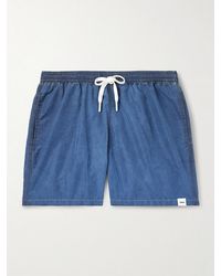 Altea - Straight-Leg Mid-Length Swim Shorts - Lyst
