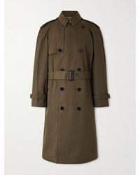 Burberry - Cotton-Gabardine Trench Coat - Lyst