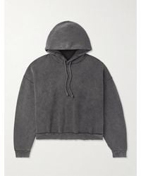Acne Studios - Fester H Cotton-Jersey Hoodie - Lyst
