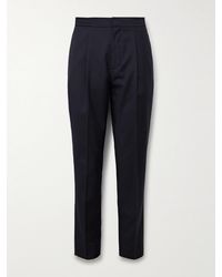 Officine Generale - Pantaloni A Gamba Affusolata - Lyst
