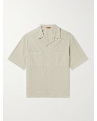 Barena - Solana Camp-collar Cotton Shirt - Lyst