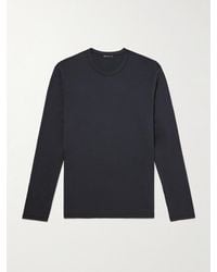 James Perse - Lotus Slim-Fit Cotton-Jersey T-Shirt - Lyst