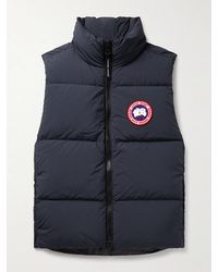 Canada Goose - Lawrence Slim-fit Logo-appliquéd Quilted Enduraluxe® Down Gilet - Lyst
