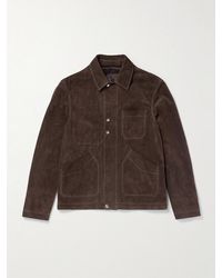 MR P. - Crosta Suede Chore Jacket - Lyst