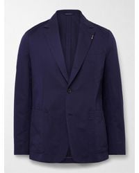 Paul Smith - Cotton And Linen-Blend Suit Jacket - Lyst
