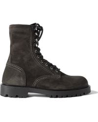 Belstaff - Marshall Suede Boots - Lyst