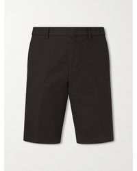 Loro Piana - Jarno Straight-Leg Stretch-Cotton Bermuda Shorts - Lyst