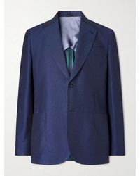 Paul Smith - Cotton And Linen-Blend Suit Jacket - Lyst