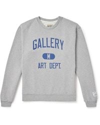 GALLERY DEPT. - Logo-print Cotton-jersey Sweatshirt - Lyst