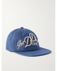 Kapital - Logo-Embroidered Cotton-Twill Baseball Cap - Lyst