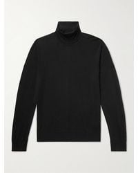 The Row - Elam Slim-fit Wool Rollneck Sweater - Lyst
