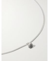Pearls Before Swine - Silver Diamond Pendant Necklace - Lyst
