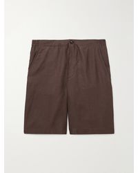 Loro Piana - Straight-Leg Linen Shorts - Lyst