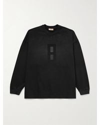 Fear Of God - Oversized Printed Cotton-jersey T-shirt - Lyst