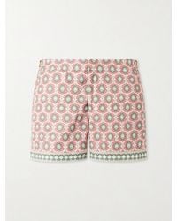 Orlebar Brown - Setter Passetto Straight-Leg Mid-Length Printed Swim Shorts - Lyst