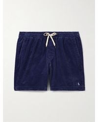 Polo Ralph Lauren - Prepster gerade geschnittene Shorts aus Baumwollcord mit Kordelzugbund - Lyst
