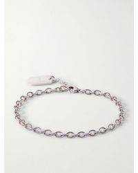 Saint Laurent - Silver-Tone Bracelet - Lyst
