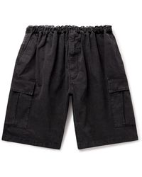 Acne Studios - Rudento Straight-leg Cotton-ripstop Cargo Shorts - Lyst