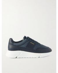 Axel Arigato - Genesis Vintage Runner Full-grain Leather And Seaqual® Yarn Mesh Sneakers - Lyst